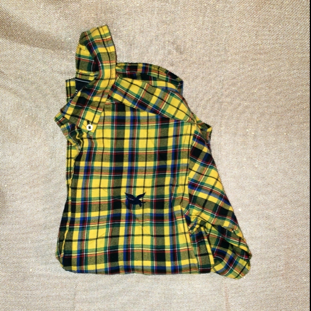 American Living Plaid Button Up